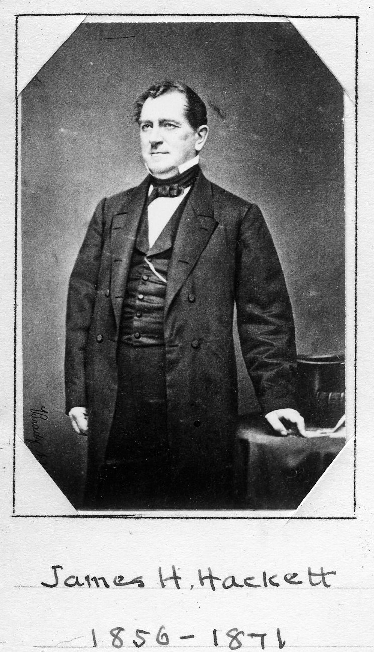 Member portrait of James H. Hackett